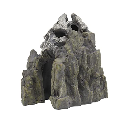 VICASKY Künstlicher Dekoration für Aquarien Lebensechte Fischverstecke aus Robustem Harz Langlebig und Detailreich für Einzigartiges Aquarium Design von VICASKY