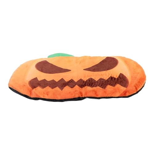 VICASKY Kürbis Haustier Schlafunterlage Gepolstert Halloween Design Kleintier Hund Katzen Bett Matte Komfortables Material Ganzjahres Pet Nest von VICASKY