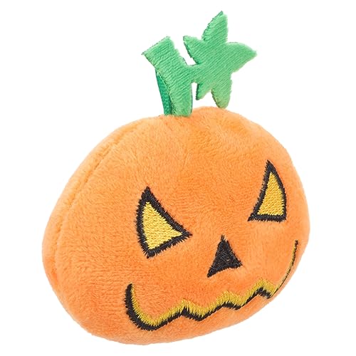 VICASKY Kürbisförmiges Interaktives Katzenspielzeug Langlebiges Kauen und Teething für Katzen für Halloween Stärkt die Bindung von VICASKY