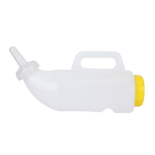 VICASKY Lämmer Fütterflasche Stabile Pflegeflasche mit Sauger für Schafe Ziegen und Andere Jungtiere Praktisches Milchfläschchen für Verwaiste Lämmer und Haustiere von VICASKY