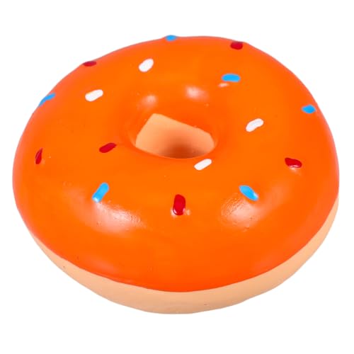 VICASKY Latex Kautspielzeug für Quietschendes Donut Design und Sicher für Welpen und Kleine Fördert Kau und Spielverhalten aus Hochwertigem VICASKY Latex Kautspielzeug für Quietschendes Donut Design und Sicher für Welpen und Kleine Fördert Kau und Spielverhalten aus Hochwertigem von VICASKY