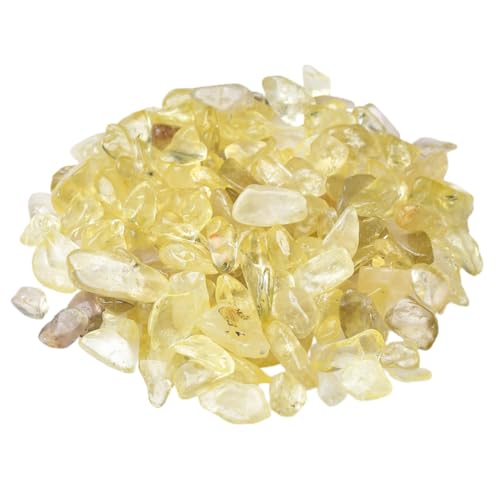 VICASKY Limonengelbe Kristallsteine Aquarium Dekosteine Terrarium Gravel Natürliche Fischbecken Deko Vielseitig für Gartenteiche und Pflanzenbehälter VICASKY Limonengelbe Kristallsteine Aquarium Dekosteine Terrarium Gravel Natürliche Fischbecken Deko Vielseitig für Gartenteiche und Pflanzenbehälter von VICASKY