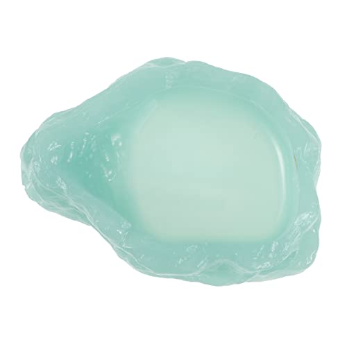 VICASKY Luminous Reptile Water Bowl Nachtleuchtende Futterschale für Reptilien für Schildkröten Geckos und Kleintiere aus Langlebigem und Sicherem Harzmaterial Leicht zu Reinigen und von VICASKY