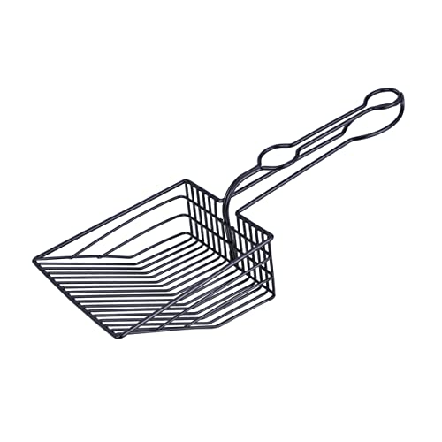 VICASKY Metall Katzenschaufel mit Langer Griff Ergonomisch Große Schaufelfläche für Schnelles Staubarm Umweltfreundlich Vollständig Gelochtes Design Verhindert Streuverlust für Haustier VICASKY Metall Katzenschaufel mit Langer Griff Ergonomisch Große Schaufelfläche für Schnelles Staubarm Umweltfreundlich Vollständig Gelochtes Design Verhindert Streuverlust für Haustier von VICASKY