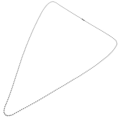 VICASKY Militärische Erkennungsmarken Halskette aus Kugelketten für DIY Bastelarbeiten und Personalisierte Hundemarken Robust und Vielseitig VICASKY Militärische Erkennungsmarken Halskette aus Kugelketten für DIY Bastelarbeiten und Personalisierte Hundemarken Robust und Vielseitig von VICASKY