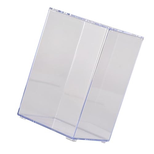 VICASKY Miniatur Fischtank Desktop Aquarium Transparenter Fischtank für Thai Kampffische Kreatives Deko Element für Zuhause und Büro und Langlebig von VICASKY