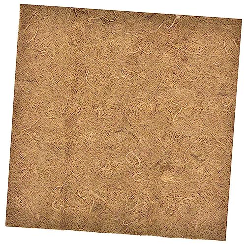 VICASKY Multifunktionale Wurmfarmdecke aus Jute für Terrarien für Schildkröten Echsen und Andere Reptilien Bodenschutzmatte für Wurmbehälter und Tierhaltung von VICASKY