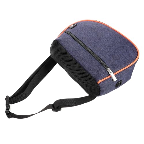 VICASKY Outdoor Hundetraining Tasche mit Verstellbarem Gürtel Tragbare Snack Tasche für Hunde Praktische Beuteltasche für Spaziergänge Wandern und Reisen Modisches Design in Blau von VICASKY