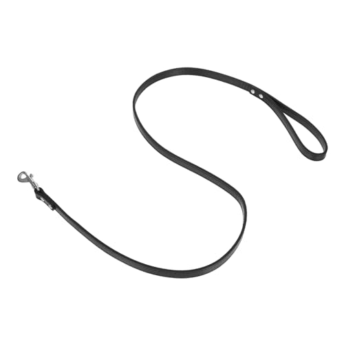 VICASKY PU Hundeleine mit Besatz für Kleine und Training Joggen Camping und Gemütlichen Spaziergängen Schwarze Langlebige Trageleine VICASKY PU Hundeleine mit Besatz für Kleine und Training Joggen Camping und Gemütlichen Spaziergängen Schwarze Langlebige Trageleine von VICASKY