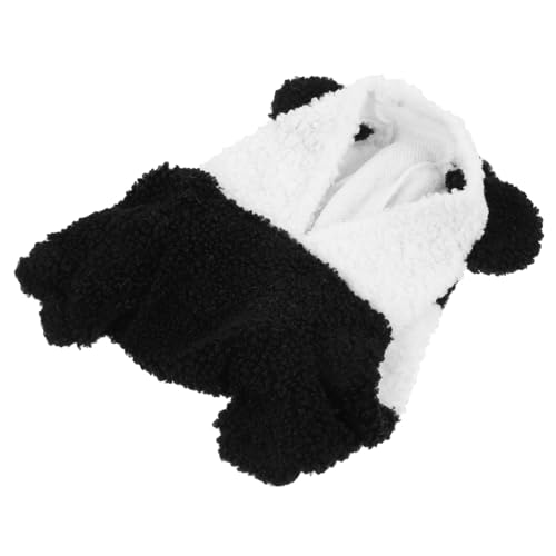 VICASKY Panda Hundekostüm aus Warmem Korallfleece Einteiliges Haustier Cosplay Outfit für Kleine und Mittelgroße Hunde Weicher Wintermantel mit Einfachem Ausziehen VICASKY Panda Hundekostüm aus Warmem Korallfleece Einteiliges Haustier Cosplay Outfit für Kleine und Mittelgroße Hunde Weicher Wintermantel mit Einfachem Ausziehen von VICASKY