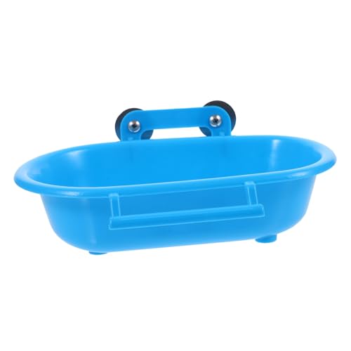 VICASKY Papageien Badebox aus Wiederverwendbare Vogelbadewanne für Wellensittiche und Kleine Vögel Hängende Badebox für Käfig Sicher und Praktisch für Vogelpflege VICASKY Papageien Badebox aus Wiederverwendbare Vogelbadewanne für Wellensittiche und Kleine Vögel Hängende Badebox für Käfig Sicher und Praktisch für Vogelpflege von VICASKY
