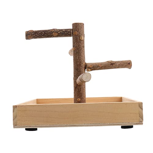 VICASKY Vogelspielplatz Für Papageien Tragbarer Spielstand Für Kleintiere Klettern Trainieren Und Spielen Geeignet Für Wellensittiche Und Nymphensittiche Fördert Bewegung Und VICASKY Vogelspielplatz Für Papageien Tragbarer Spielstand Für Kleintiere Klettern Trainieren Und Spielen Geeignet Für Wellensittiche Und Nymphensittiche Fördert Bewegung Und von VICASKY