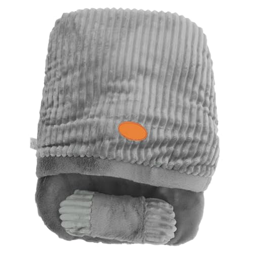 VICASKY Plüsch Katzenschlafsack für Haustiere Warmes und Bequemes Schlafbett für Katzen und Kleine für Winterreisen Umweltfreundliches Material Große Kapazität von VICASKY