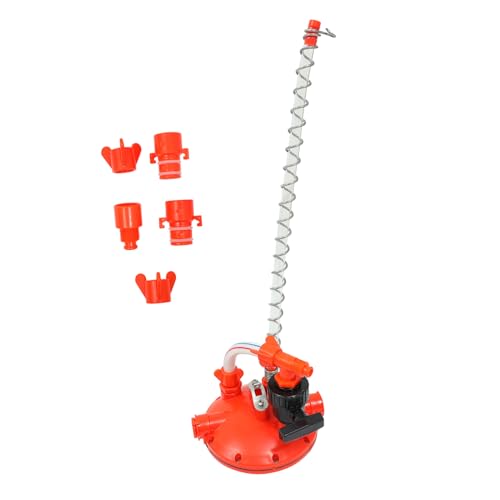 VICASKY Poultry Water Fountain Regulator Druckregelventil Hühner Trinkwasser Druckminderer mit Klarer Wasserstandsanzeige Einfache Langlebig für Geflügelhaltung von VICASKY