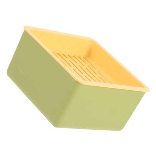 VICASKY Praktische Katzengras Anzuchtschale Soilless Hydroponic Pflanzbox für Katzenminze Indoor Outdoor Langlebig Leicht mit Abnehmbarem Einsatz für Optimales Wachstum von VICASKY