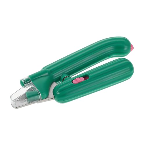 VICASKY Professioneller Haustier Nagelclipper für Katzen und Kleine Hunde Scharfe Klingen mit Rutschfestem Griff für Sicheres und Präzises Trimmen Nageltrimmer mit Licht Kaktusform von VICASKY
