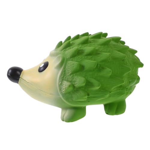VICASKY Quietschendes Hundespielzeug Igel aus Langlebigem Latex Robustes Kauspielzeug für Welpen und Große Hunde Interaktives Beißspielzeug zur Zahnpflege Leicht und Einfach zu Reinigen von VICASKY