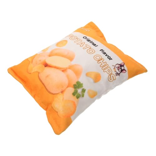VICASKY Quietschendes Hundespielzeug aus Molarenspielzeug für Hunde und Katzen Vielseitiges Kauspielzeug im Kartoffelchip Design für Kleine und Mittelgroße Haustiere VICASKY Quietschendes Hundespielzeug aus Molarenspielzeug für Hunde und Katzen Vielseitiges Kauspielzeug im Kartoffelchip Design für Kleine und Mittelgroße Haustiere von VICASKY