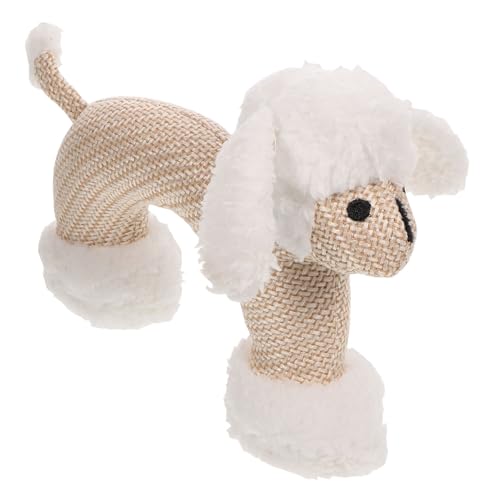 VICASKY Quietscher Hunde Haustier Beige Und Für Zahnungsresistentes Mit Kauen Langeweile Beißen Plüsch von VICASKY