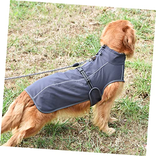 VICASKY Reflektierende Hundejacke aus Polyester Warm und Atmungsaktiv Wasserabweisender Wintermantel für Große Hunde Wie Retriever und Labrador Einfach Anzuziehen und Komfortabel VICASKY Reflektierende Hundejacke aus Polyester Warm und Atmungsaktiv Wasserabweisender Wintermantel für Große Hunde Wie Retriever und Labrador Einfach Anzuziehen und Komfortabel von VICASKY