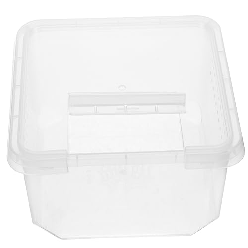 VICASKY Reptilien Futterbox Transparente Zuchtbox für Kleine Futterbehälter für Spinnen Geckos Skorpione für Terrarien und Sichere Aufzucht VICASKY Reptilien Futterbox Transparente Zuchtbox für Kleine Futterbehälter für Spinnen Geckos Skorpione für Terrarien und Sichere Aufzucht von VICASKY