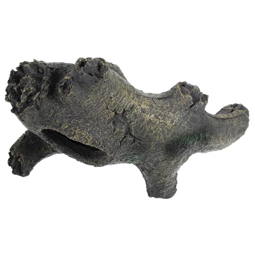 VICASKY Resin Reptilien Höhle Versteck Unterschlupf für Landschildkröten und Echsen Natürlich Gestaltetes Terrarium Dekor mit Dunkler Atmosphäre Praktisches Versteck für Schildkröten und VICASKY Resin Reptilien Höhle Versteck Unterschlupf für Landschildkröten und Echsen Natürlich Gestaltetes Terrarium Dekor mit Dunkler Atmosphäre Praktisches Versteck für Schildkröten und von VICASKY