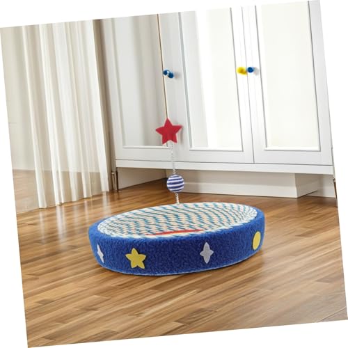 VICASKY Rundes Sisal Kratzbrett Katzenbett für Indoor Katzen Stabiles Lounge Nest Platzsparend Robustes Katzen Kratzpad für Kleine bis Minimalistisches Design VICASKY Rundes Sisal Kratzbrett Katzenbett für Indoor Katzen Stabiles Lounge Nest Platzsparend Robustes Katzen Kratzpad für Kleine bis Minimalistisches Design von VICASKY
