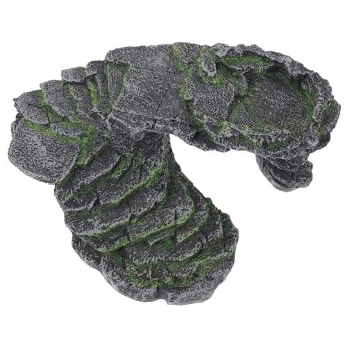 VICASKY Schildkröten Sonnenplattform Vielseitige Reptilienrampe für Aquarien Dekorative Lebensraum Ornament zur Verbesserung Attraktivität Versteck für Schildkröten von VICASKY