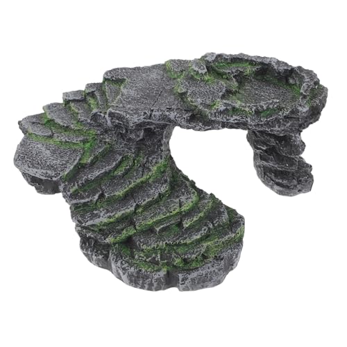 VICASKY Schildkrötenbecken Dekoration Sonnenbaden für Reptilien Lebensraum Ornament zu Installieren für Aquarien und Terrarien Lebensechtes Design VICASKY Schildkrötenbecken Dekoration Sonnenbaden für Reptilien Lebensraum Ornament zu Installieren für Aquarien und Terrarien Lebensechtes Design von VICASKY