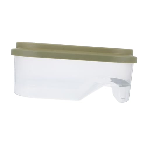 VICASKY Schildkrötenpanzer mit Trocknungstisch Aquarium für schildkröten Reptilien -Tank -Kit DIY Turtle Tank für Schildkrötenpanzer Fischversteck für Aquarien Abs Green von VICASKY