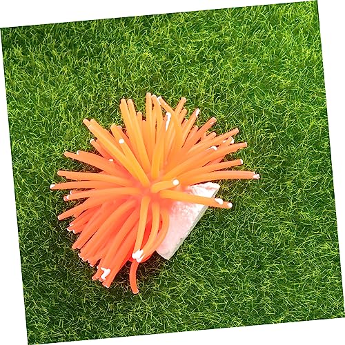 VICASKY Simulation Aquarium Ornament aus Strapazierfähigem Material Orangefarbene Dekoration für Aquarien Verstecke für Fische und Reptilien für Natürliche VICASKY Simulation Aquarium Ornament aus Strapazierfähigem Material Orangefarbene Dekoration für Aquarien Verstecke für Fische und Reptilien für Natürliche von VICASKY