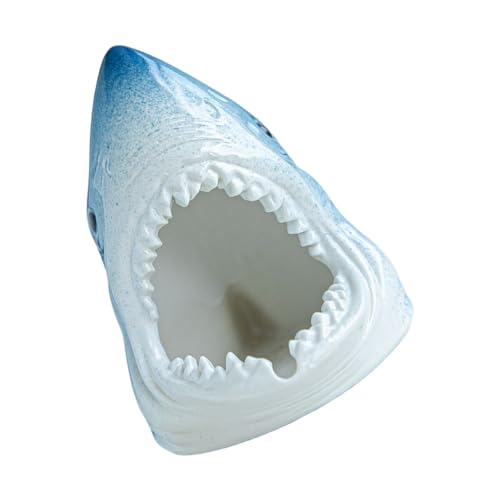 VICASKY Simulation Fischtank Dekoration Kreative Aquarium Haifigur für Fische und Garnelen Perfektes von VICASKY