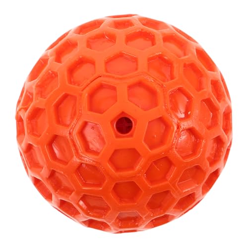 VICASKY Squeaky Hundeball aus Robustem Weichem Gummi mit Bienenwabenförmigem Design Kaubeständig Leicht zu Reinigen Interaktives für Kleine Rassen für Drinnen und Draußen Fördert Bewegung VICASKY Squeaky Hundeball aus Robustem Weichem Gummi mit Bienenwabenförmigem Design Kaubeständig Leicht zu Reinigen Interaktives für Kleine Rassen für Drinnen und Draußen Fördert Bewegung von VICASKY