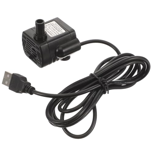 VICASKY Tauchwasserpumpe Für Teich USB Wasserpumpe Leise Und Effiziente Brunnenwasserpumpe Für Aquarien Gartenbewässerung von VICASKY