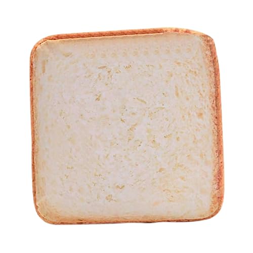 VICASKY Toast Kissen Bequemes Brot Sitzkissen für Sofa und Stuhl Plüschkissen Toastform für Katzen und Menschen Ergonomisches Wurfkissen von VICASKY
