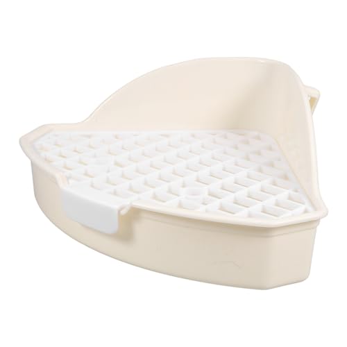VICASKY Toilette für Kleintiere Ecktoilette Töpfchentrainer aus Robustem für Meerschweinchen und Hamster Wiederverwendbar zu Reinigen VICASKY Toilette für Kleintiere Ecktoilette Töpfchentrainer aus Robustem für Meerschweinchen und Hamster Wiederverwendbar zu Reinigen von VICASKY