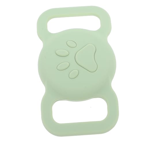 VICASKY Tracker-Fall Schild Band Alternative Luftmarken Locator -Fall Silikon-Tracer-Hülle Locator-Abdeckung Zubehör Haustier-Locator-Abdeckung Tracer-Halter Kieselgel Light Green von VICASKY