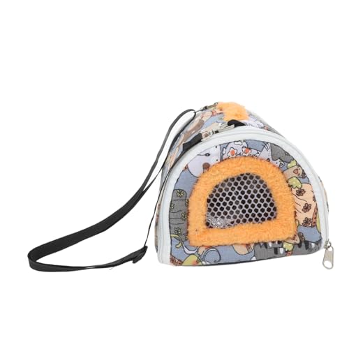 VICASKY Tragbare Hamster Tasche mit Atmungsaktivem Netz Großer Kapazität und Kratzfestem Material Komfortable Kleintier Transporttasche für Hamster Mäuse Chinchillas Eichhörnchen und Igel VICASKY Tragbare Hamster Tasche mit Atmungsaktivem Netz Großer Kapazität und Kratzfestem Material Komfortable Kleintier Transporttasche für Hamster Mäuse Chinchillas Eichhörnchen und Igel von VICASKY