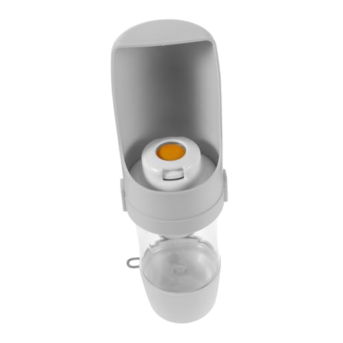 VICASKY Tragbare Haustier Trinkflasche mit Futterbehälter aus Auslaufsicher Praktische Wasser und Futterspender für Kleine Hunde und Welpen für Reisen Wandern und Outdoor Aktivitäten VICASKY Tragbare Haustier Trinkflasche mit Futterbehälter aus Auslaufsicher Praktische Wasser und Futterspender für Kleine Hunde und Welpen für Reisen Wandern und Outdoor Aktivitäten von VICASKY