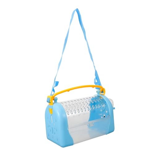 VICASKY Tragbarer Hamsterkäfig für Kleine Haustiere Outdoor Hamstertransportbox aus Robustem Kunststoff Reisetasche für Hamster Sicher und Bequem für Unterwegs VICASKY Tragbarer Hamsterkäfig für Kleine Haustiere Outdoor Hamstertransportbox aus Robustem Kunststoff Reisetasche für Hamster Sicher und Bequem für Unterwegs von VICASKY