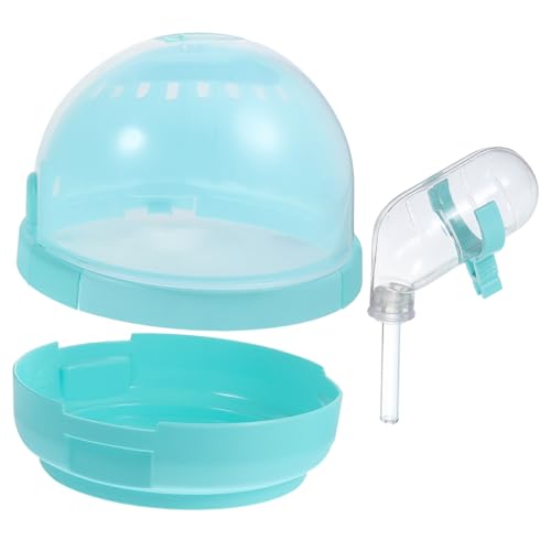 VICASKY Tragbarer Hamsterkäfig mit Luftzirkulation Leichtes Kompaktes Design für Ausflüge Spezieller Haustier transportkäfig für Kleine Nagetiere Praktisches Robustes Outdoor zubehör von VICASKY