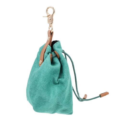 VICASKY Tragbarer Hundefutterbeutel aus Strapazierfähigem Canvas Multifunktionale Snacks mit Kordelzug und Schnalle für und Ausflüge mit Ihrem VICASKY Tragbarer Hundefutterbeutel aus Strapazierfähigem Canvas Multifunktionale Snacks mit Kordelzug und Schnalle für und Ausflüge mit Ihrem von VICASKY