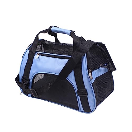 VICASKY Tragetasche für Kleine Hunde Verstellbarer Atmungsaktiver Haustier Rucksack mit Mesh Fenstern Kratzfest Faltbar für Reisen Camping und S Blau VICASKY Tragetasche für Kleine Hunde Verstellbarer Atmungsaktiver Haustier Rucksack mit Mesh Fenstern Kratzfest Faltbar für Reisen Camping und S Blau von VICASKY