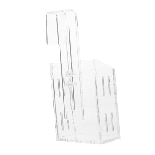 VICASKY Transparenter Aquarium-Pflanzenhalter Aus Acryl – Praktisches Pflanzgefäß Zum Aufhängen Für Wasserpflanzen – Kreativer Und Eleganter Pflanzenbehälter Für Aquariendekor von VICASKY