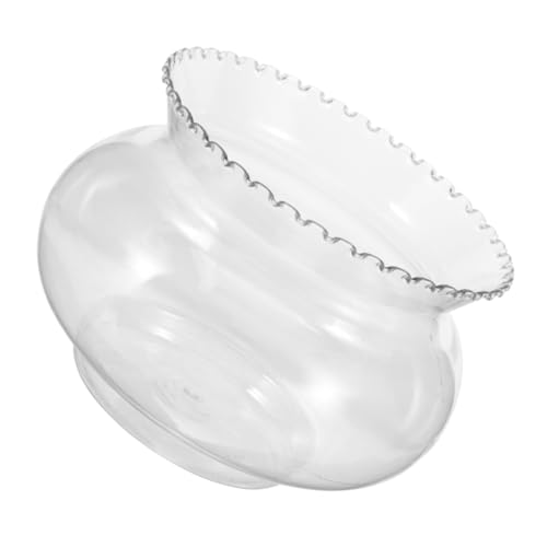 VICASKY Transparentes Aquarium Für Betta Fische Multifunktionaler Desktop Tank Für Bürodekoration Langlebig Für Pflanzen Und Kleine Fische Stilvolles Bürozubehör von VICASKY
