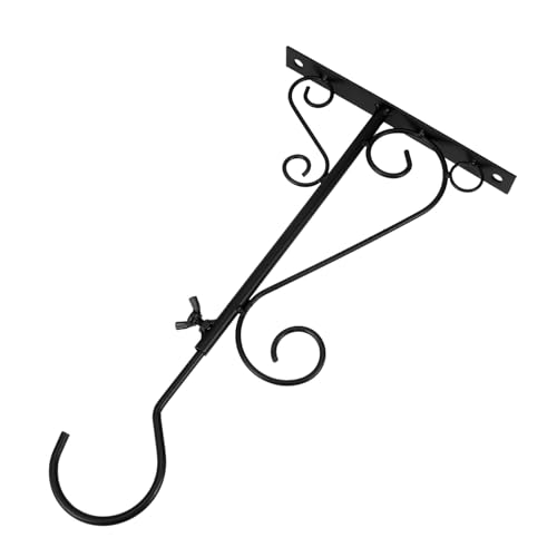VICASKY Verstellbarer Hängender Pflanzgefäßhalter Ausziehbarer Wandhaken Für Garten Und Stabile Wandhalterung Für Blumenampeln Und Vogelhäuser Rostfreies Vielseitig VICASKY Verstellbarer Hängender Pflanzgefäßhalter Ausziehbarer Wandhaken Für Garten Und Stabile Wandhalterung Für Blumenampeln Und Vogelhäuser Rostfreies Vielseitig von VICASKY