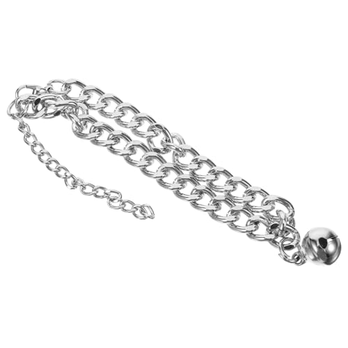 VICASKY Verstellbares Katzenhalsband aus Aluminiumlegierung mit Kupferglocke Pflegeleichtes und Rostbeständiges Haustierzubehör für Kätzchen Design VICASKY Verstellbares Katzenhalsband aus Aluminiumlegierung mit Kupferglocke Pflegeleichtes und Rostbeständiges Haustierzubehör für Kätzchen Design von VICASKY