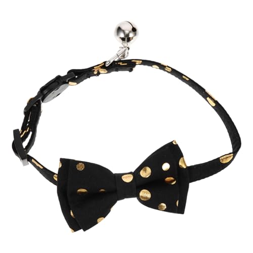 VICASKY Verstellbares Katzenhalsband mit Abnehmbarem Schleifendekor Bequemes Leichtes Haustierhalsband Sicherer Verschluss Geeignet für Katzen und Kätzchen Modisches Accessoire für von VICASKY