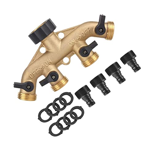 VICASKY Faucet Manifold Messing Wasserverteiler Mit Kugelhahn Eu Standard Installieren Für Gartenbewässerung Und Landwirtschaft VICASKY Faucet Manifold Messing Wasserverteiler Mit Kugelhahn Eu Standard Installieren Für Gartenbewässerung Und Landwirtschaft von VICASKY