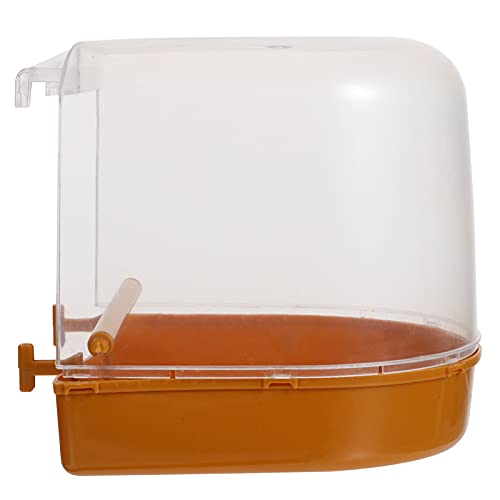 VICASKY Papageienbadewanne Hängende Vogelbadewanne für Wellensittiche und Nymphensittiche Stressreduzierend mit Wasserinjektor Geeignet für Käfige Vogelpflege Zubehör VICASKY Papageienbadewanne Hängende Vogelbadewanne für Wellensittiche und Nymphensittiche Stressreduzierend mit Wasserinjektor Geeignet für Käfige Vogelpflege Zubehör von VICASKY